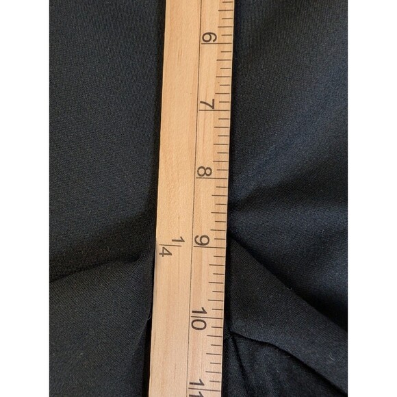 J Jill Women's Pants Ponte Slim Leg Size Medium Black Pull On Stretch Basics - Picture 5 of 11